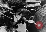 Image of German soldiers in trenches Europe, 1916, second 38 stock footage video 65675071210
