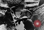 Image of German soldiers in trenches Europe, 1916, second 40 stock footage video 65675071210