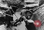 Image of German soldiers in trenches Europe, 1916, second 43 stock footage video 65675071210