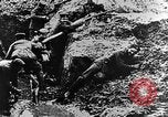 Image of German soldiers in trenches Europe, 1916, second 54 stock footage video 65675071210