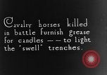 Image of German soldiers in trenches Europe, 1916, second 55 stock footage video 65675071210