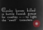 Image of German soldiers in trenches Europe, 1916, second 56 stock footage video 65675071210