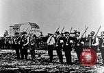 Image of German volunteers drill in World War I Europe, 1916, second 10 stock footage video 65675071211