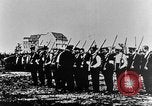 Image of German volunteers drill in World War I Europe, 1916, second 16 stock footage video 65675071211