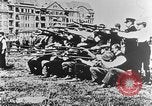 Image of German volunteers drill in World War I Europe, 1916, second 41 stock footage video 65675071211