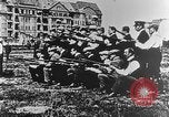 Image of German volunteers drill in World War I Europe, 1916, second 46 stock footage video 65675071211
