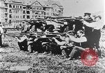 Image of German volunteers drill in World War I Europe, 1916, second 49 stock footage video 65675071211