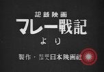 Image of Japanese troops Singapore, 1942, second 3 stock footage video 65675071243