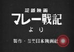 Image of Japanese troops Singapore, 1942, second 6 stock footage video 65675071243