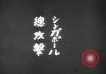 Image of Japanese troops Singapore, 1942, second 14 stock footage video 65675071243