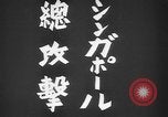 Image of Japanese troops Singapore, 1942, second 16 stock footage video 65675071243