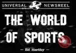 Image of NY Yankees and NY Giants in baseball spring training Atlantic City New Jersey USA, 1944, second 1 stock footage video 65675071249
