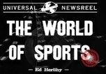Image of NY Yankees and NY Giants in baseball spring training Atlantic City New Jersey USA, 1944, second 3 stock footage video 65675071249