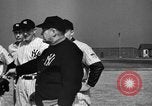 Image of NY Yankees and NY Giants in baseball spring training Atlantic City New Jersey USA, 1944, second 15 stock footage video 65675071249