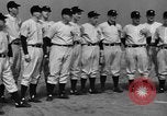 Image of NY Yankees and NY Giants in baseball spring training Atlantic City New Jersey USA, 1944, second 16 stock footage video 65675071249