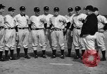 Image of NY Yankees and NY Giants in baseball spring training Atlantic City New Jersey USA, 1944, second 21 stock footage video 65675071249