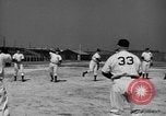 Image of NY Yankees and NY Giants in baseball spring training Atlantic City New Jersey USA, 1944, second 22 stock footage video 65675071249