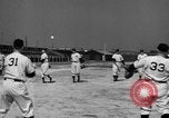 Image of NY Yankees and NY Giants in baseball spring training Atlantic City New Jersey USA, 1944, second 24 stock footage video 65675071249
