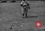 Image of NY Yankees and NY Giants in baseball spring training Atlantic City New Jersey USA, 1944, second 55 stock footage video 65675071249