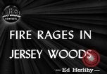 Image of forest fire New Jersey United States USA, 1944, second 3 stock footage video 65675071254