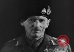 Image of Bernard Law Montgomery London England United Kingdom, 1944, second 43 stock footage video 65675071257