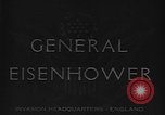Standbild Dwight D Eisenhower Vereinigtes Königreich, 1944, aus Sekunde 8 historischem Filmmaterial Videoclip 65675071260