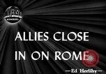 Immagine di Rovine Roma Italia, 1944, secondo 3 filmato di repertorio 65675071261