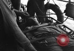 Image of Japanese prisoners Pacific Ocean, 1945, second 16 stock footage video 65675071266