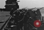 Standbild japanische Air Attack Pazifik, 1945, aus Sekunde 54 historischem Filmmaterial Videoclip 65675071267