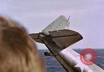 Image of Japanese plane crash Pacific Ocean, 1944, second 22 stock footage video 65675071277