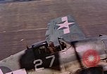 Standbild US Navy Squadron VF-16 an Bord der USS Lexington (CV-16) Pazifik, 1944, aus Sekunde 13 historischem Filmmaterial Videoclip 65675071281