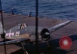 Standbild US Navy Squadron VF-16 an Bord der USS Lexington (CV-16) Pazifik, 1944, aus Sekunde 18 historischem Filmmaterial Videoclip 65675071281
