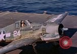 Standbild US Navy Squadron VF-16 an Bord der USS Lexington (CV-16) Pazifik, 1944, aus Sekunde 28 historischem Filmmaterial Videoclip 65675071281
