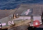 Standbild US Navy Squadron VF-16 an Bord der USS Lexington (CV-16) Pazifik, 1944, aus Sekunde 29 historischem Filmmaterial Videoclip 65675071281
