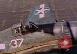 Standbild US Navy Squadron VF-16 an Bord der USS Lexington (CV-16) Pazifik, 1944, aus Sekunde 39 historischem Filmmaterial Videoclip 65675071281