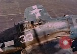 Standbild US Navy Squadron VF-16 an Bord der USS Lexington (CV-16) Pazifik, 1944, aus Sekunde 49 historischem Filmmaterial Videoclip 65675071281