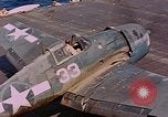 Standbild US Navy Squadron VF-16 an Bord der USS Lexington (CV-16) Pazifik, 1944, aus Sekunde 52 historischem Filmmaterial Videoclip 65675071281
