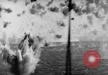 Image of Japanese air attack Pacific Ocean, 1945, second 57 stock footage video 65675071295