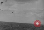 Image of Japanese air attack Pacific Ocean, 1945, second 48 stock footage video 65675071298