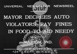 Immagine di I violatori automatica Marion Indiana USA, 1932, secondo 6 filmato di repertorio 65675071315
