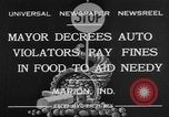 Immagine di I violatori automatica Marion Indiana USA, 1932, secondo 9 filmato di repertorio 65675071315