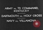 Immagine di American Football match United States USA, 1945, secondo 29 filmato di repertorio 65675071316