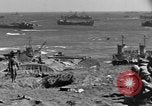 Image of beachhead activities Iwo Jima, 1945, second 27 stock footage video 65675071350
