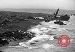 Image of beachhead activities Iwo Jima, 1945, second 5 stock footage video 65675071351