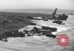 Image of beachhead activities Iwo Jima, 1945, second 10 stock footage video 65675071351