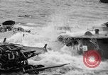 Image of beachhead activities Iwo Jima, 1945, second 42 stock footage video 65675071351
