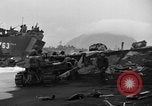 Image of beachhead activities Iwo Jima, 1945, second 47 stock footage video 65675071351