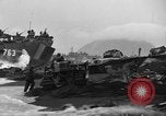 Image of beachhead activities Iwo Jima, 1945, second 56 stock footage video 65675071351
