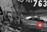 Image of beachhead activities Iwo Jima, 1945, second 28 stock footage video 65675071352