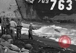 Image of beachhead activities Iwo Jima, 1945, second 30 stock footage video 65675071352